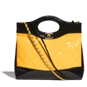 Chanel 31 Mini Shopping Bag AS4133 Yellow