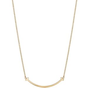 Tiffany Women's Smile Pendant Golden