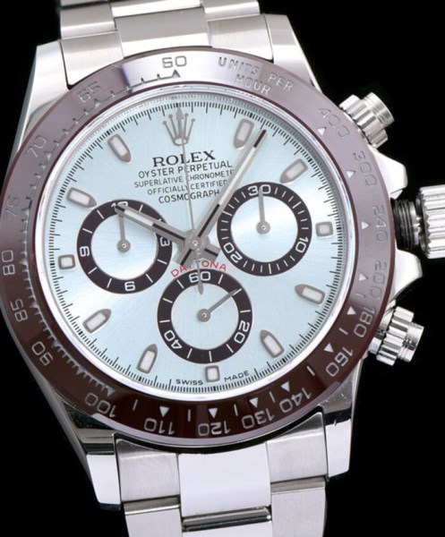 Rolex Ceramic Daytone Cosmograph Watch Light Coffee - Image 2