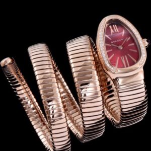 Bvlgari Rose-gold Stainless Steel Diamond Watch Henna
