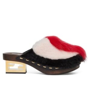 Fendi Women's Baguette Show 8Z8388 Red