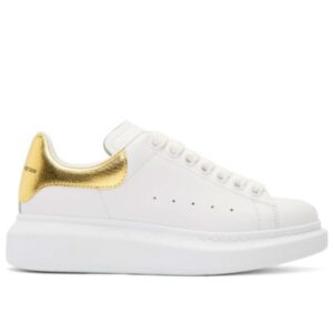 Alexander Mcqueen Unisex Oversized Sneaker Golden