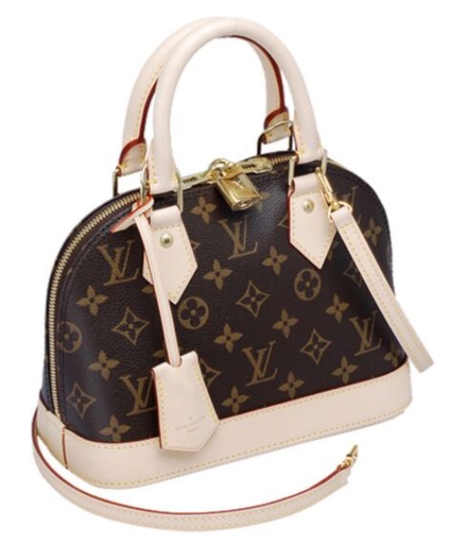Louis Vuitton Monogram Canvas Alma Shoulder Bag M53152 Brown - Image 2