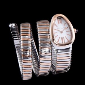Bvlgari two-tone steel automatic watch White