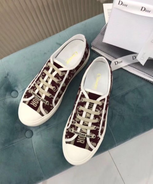 Christian Dior Women's Walk N Dior Sneaker Red - Image 2