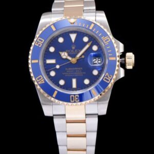 Rolex Submariner Automatic Watch with Dimond Blue