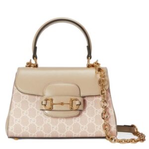 Gucci Horsebit 1955 Mini Bag 703848 Cream