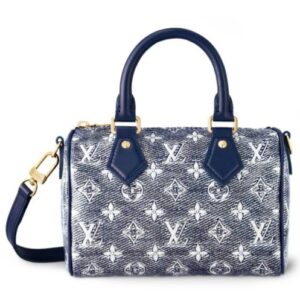 Louis Vuitton Speedy Bandouliere 20 M23069 Blue
