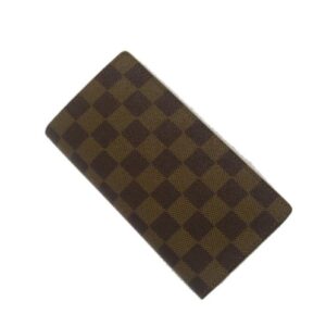 Louis Vuitton Damier Wallet N61823 Brown