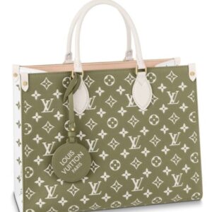 Louis Vuitton Onthego MM Tote Bag M46060 M46128 Green
