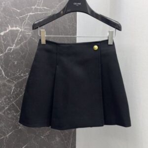 Celine Women's High Waist Skirt Black