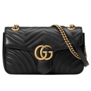 Gucci GG Marmont Matelasse Mini Bag 443497 Black
