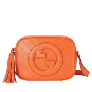 Gucci Blondie Small Shoulder Bag 742360 Orange