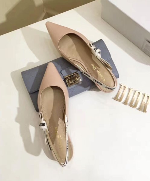 Christian Dior J'Dior Flat Heel Pink - Image 5