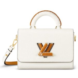 Louis Vuitton Twist MM M22229 M22236 Cream
