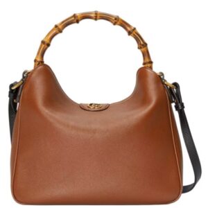 Gucci Diana Medium Shoulder Bag 746124 Coffee