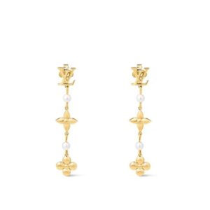 Louis Vuitton Women's Louisa Earrings M01577 Golden
