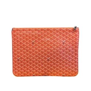 GOYARD Chevron Senat Pochette GM Orange
