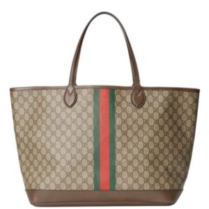 Gucci Ophidia GG Large Tote Bag 726755 Dark Coffee