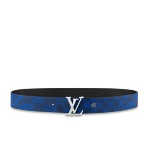 Louis Vuitton Initiales 40mm Reversible Belt M0342Q Blue