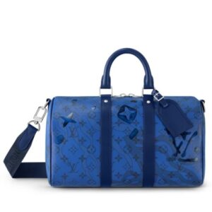 Louis Vuitton Keepall Bandouliere 35 M22573 Blue