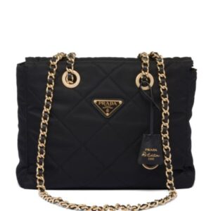 Prada Re-Nylon Tote Bag 1BG468 Black