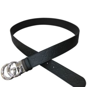 Gucci Reversible GG Supreme belt 473030 Black