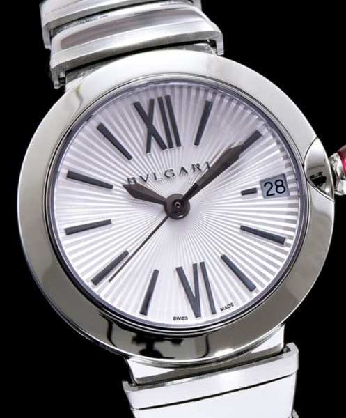 Bvlgari golden stainless steel and diamond watch White - Image 2