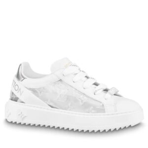 Louis Vuitton Women's Time Out Sneaker 1A9PZA 1A9PZQ Silver