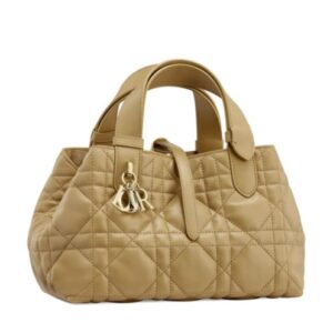 Christian Dior Small Dior Toujours Bag Light Coffee