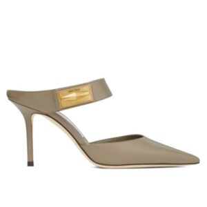Jimmy Choo Women's Rosalia/Flowers 65 Light Gray
