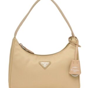 Prada Re-Edition 2000 nylon mini-bag 1NE515 Apricot