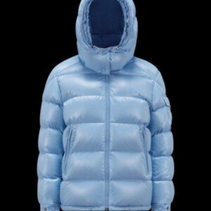 Moncler Women's Maire Short Down Jacket Blue