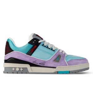 Louis Vuitton Unisex LV Trainer Sneaker 1ACEFZ 1ACEGH Blue