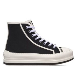 Christian Dior Women's Walk'n'Dior High-Top Platform Sneaker Black