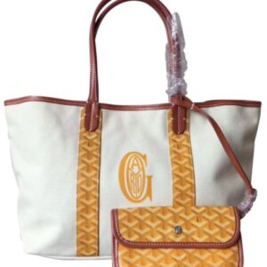Goyard Anjou Reversible Tote MM Yellow