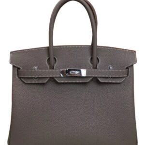Hermes Birkin 30 Togo Leather Dark Gray