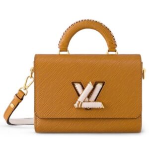 Louis Vuitton Twist MM M22229 M22236 Coffee