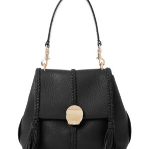 Chloe Penelope Small Soft Shoulder Bag Black