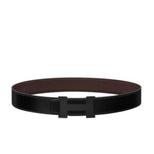 Hermes Constance Belt Buckle & Reversible Leather Strap 38mm Dark Coffee