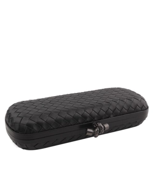 Bottega Veneta Intrecciato Larger Clutch Black - Image 2