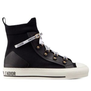 Christian Dior Women's Walk'n'Dior high-top sneaker Black