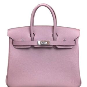 Hermes Birkin 25 Togo Leather Pink
