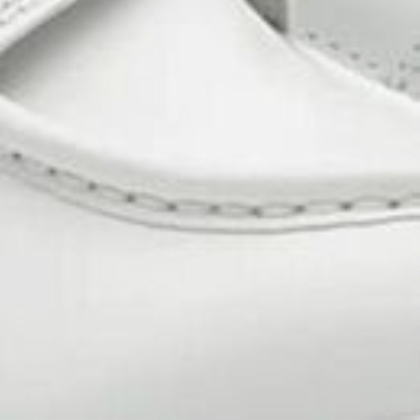 Prada Women's Monolith Brushed Leather Pointed Loafers White - Image 2