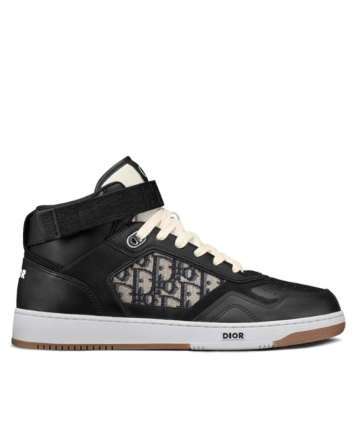 Christian Dior Unisex B27 High-Top Sneaker Black