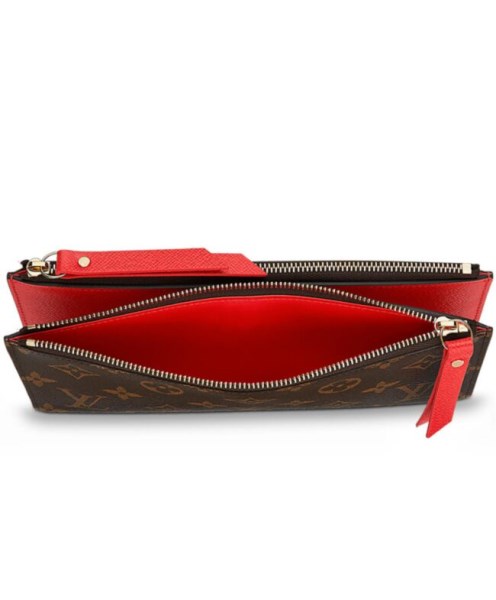 Louis Vuitton Adele Wallet M61287 Red - Image 3