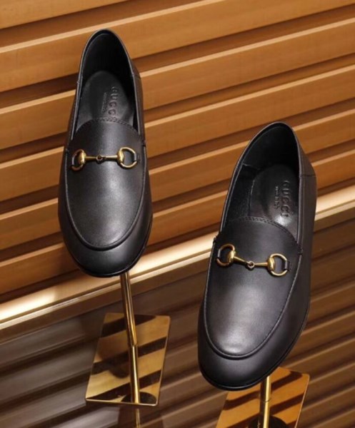 Gucci Women's Leather Horsebit loafer 414998 Black - Image 5