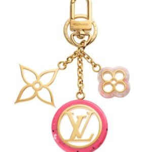 Louis Vuitton Colorline Bag Charm And Key Holder M64525 Pink