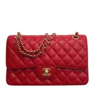Chanel Classic Flap Bag A01112 Red