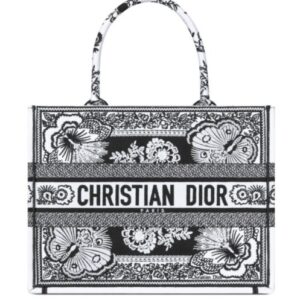 Christian Dior Medium Dior Book Tote Cream